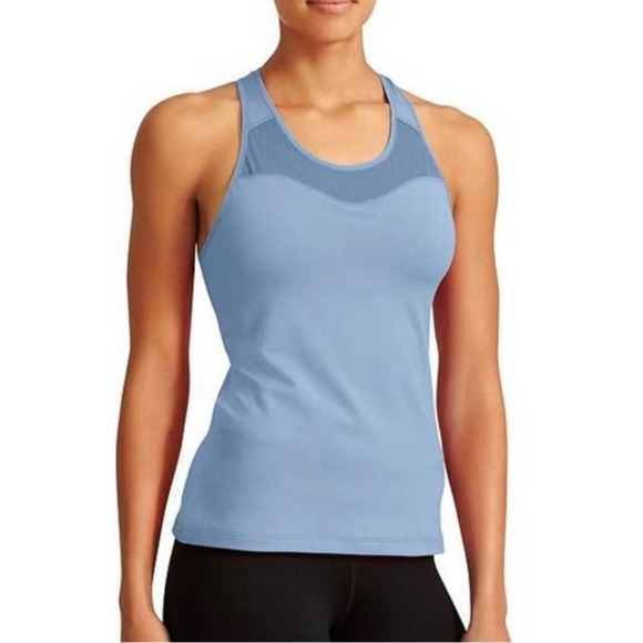 Athleta Tops - ATHLETA | Spiral Support Tank | Blue-gray | S